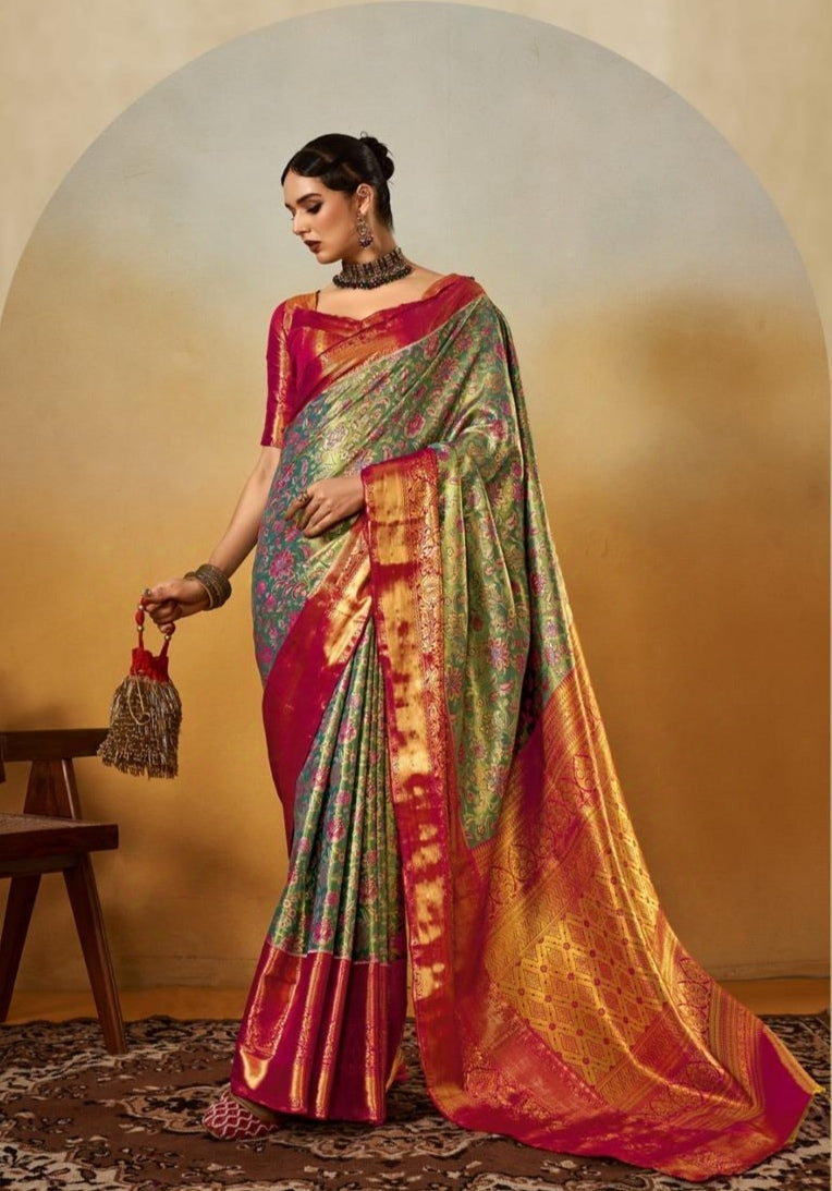 Dharmavaram Silk Saree