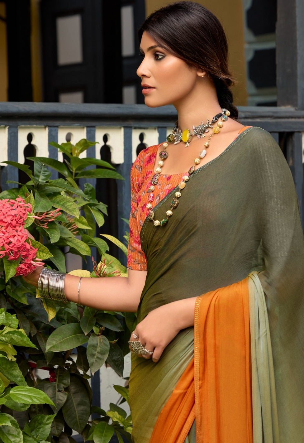 Chiffon Saree