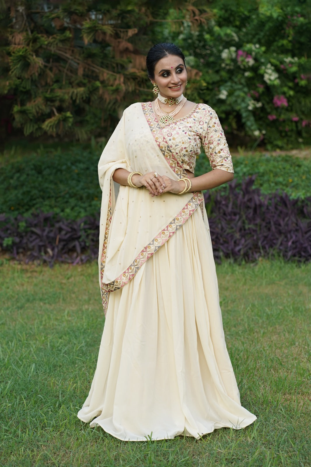 Georgette Lehenga Choli