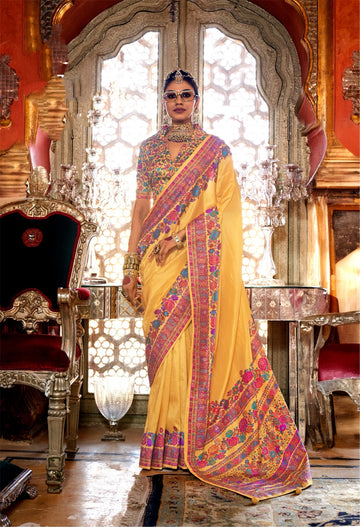 Pashmina Silk Saree