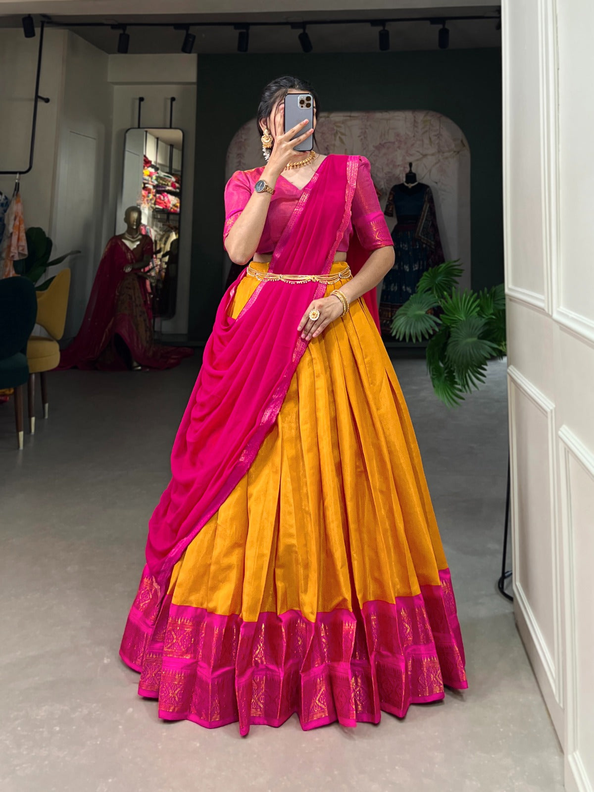 Kanchipuram Lehenga Choli