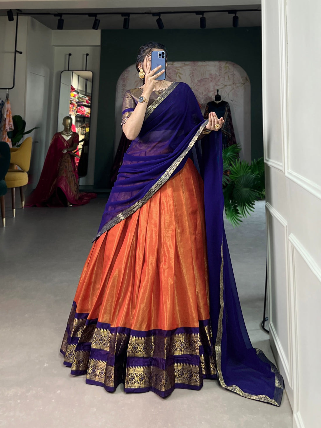 Kanchipuram Lehenga Choli