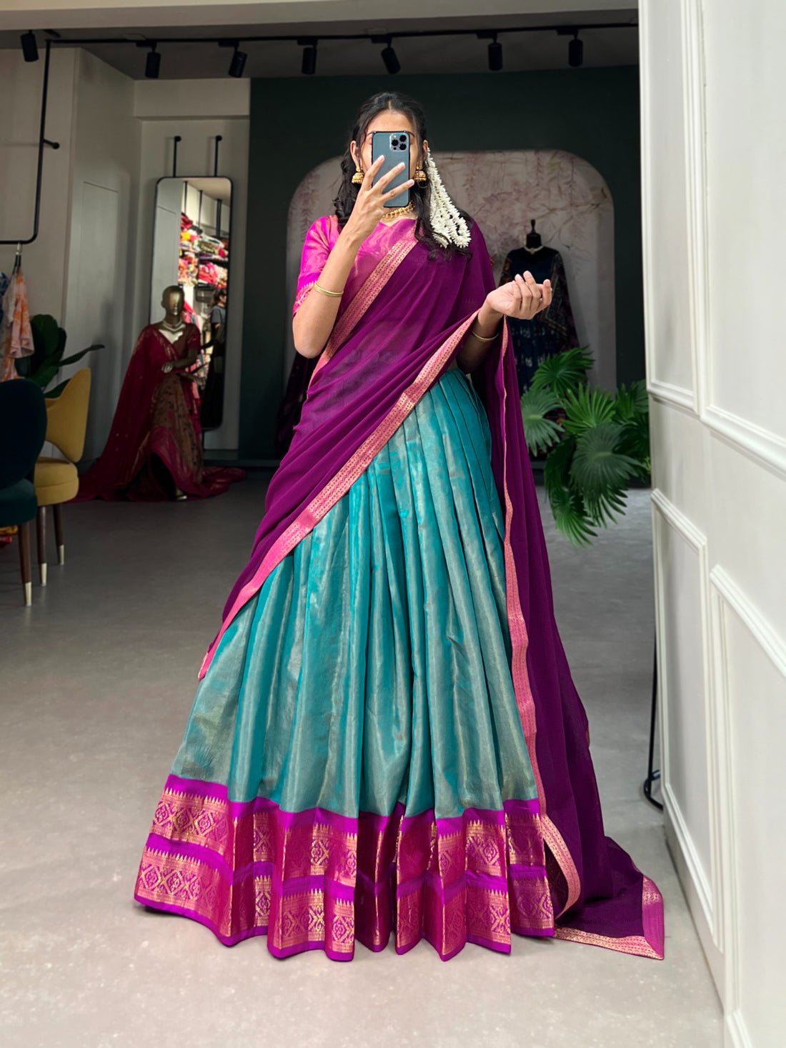 Kanchipuram Lehenga Choli