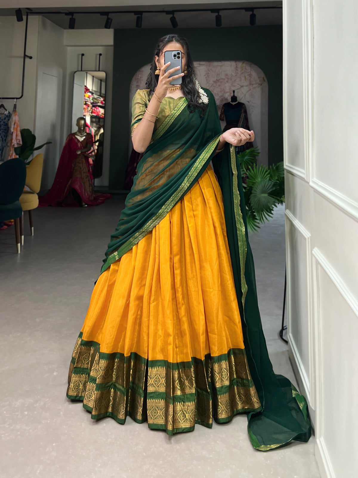 Kanchipuram Lehenga Choli