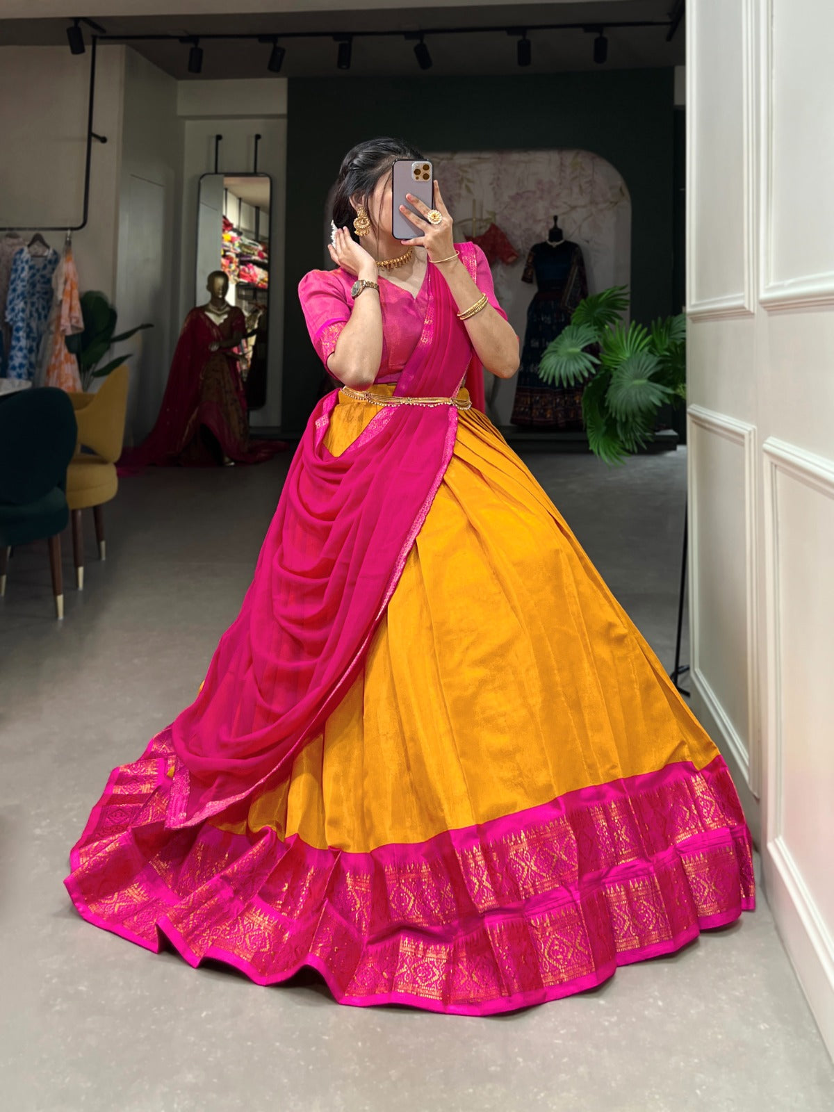 Kanchipuram Lehenga Choli