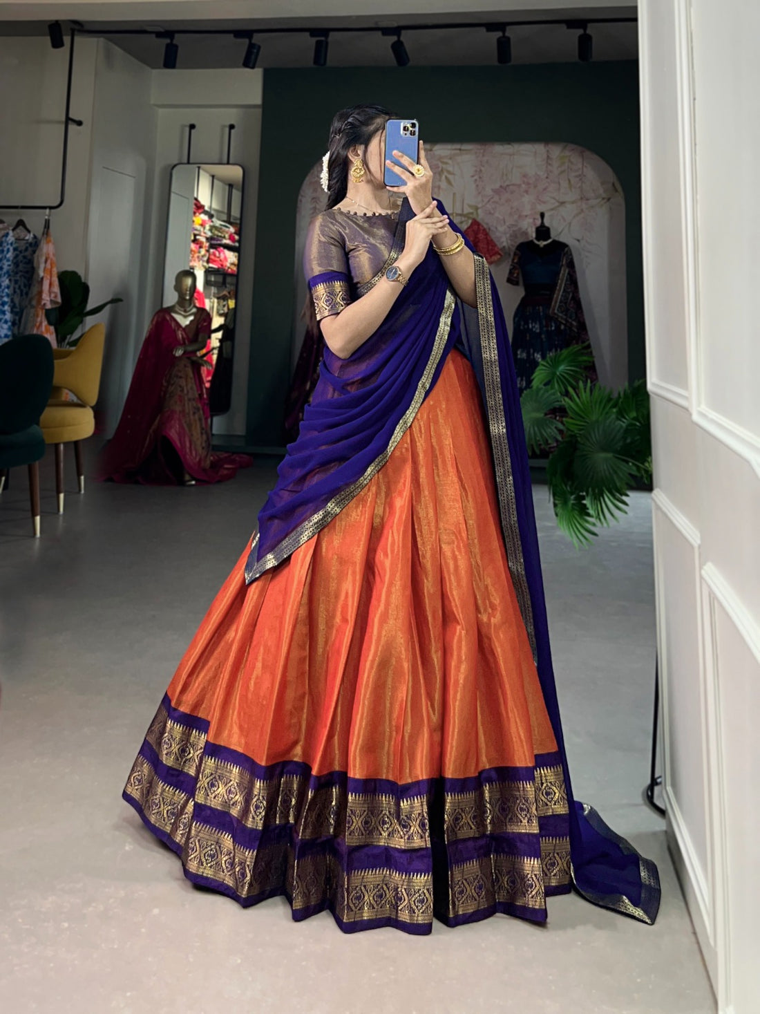 Kanchipuram Lehenga Choli