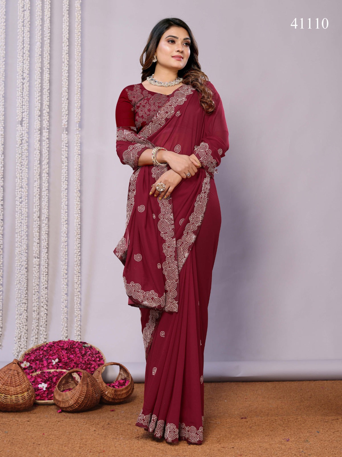 Georgette Saree