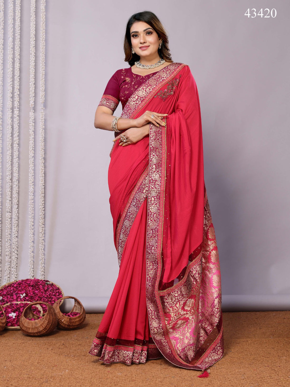 Georgette Saree