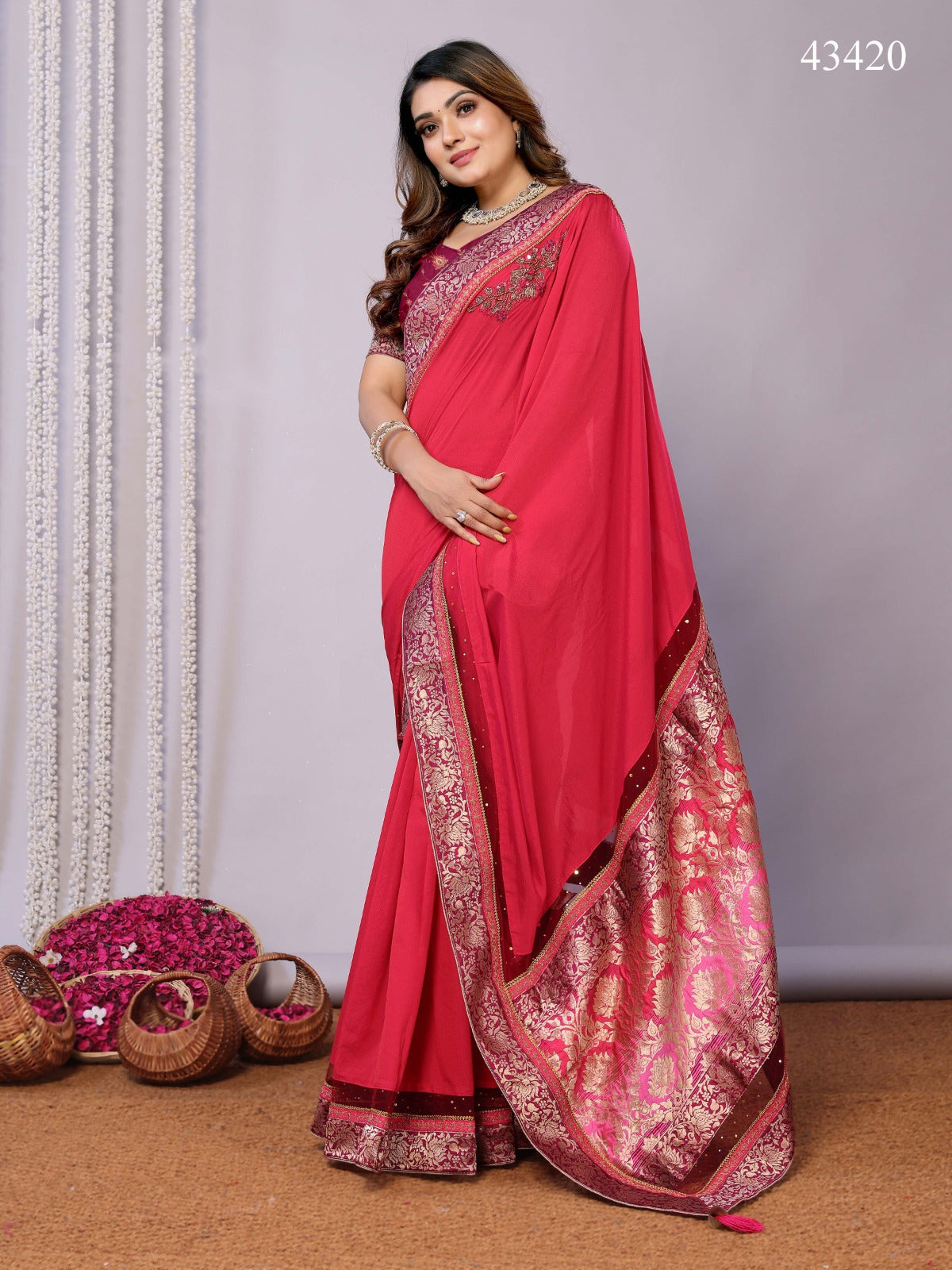 Georgette Saree