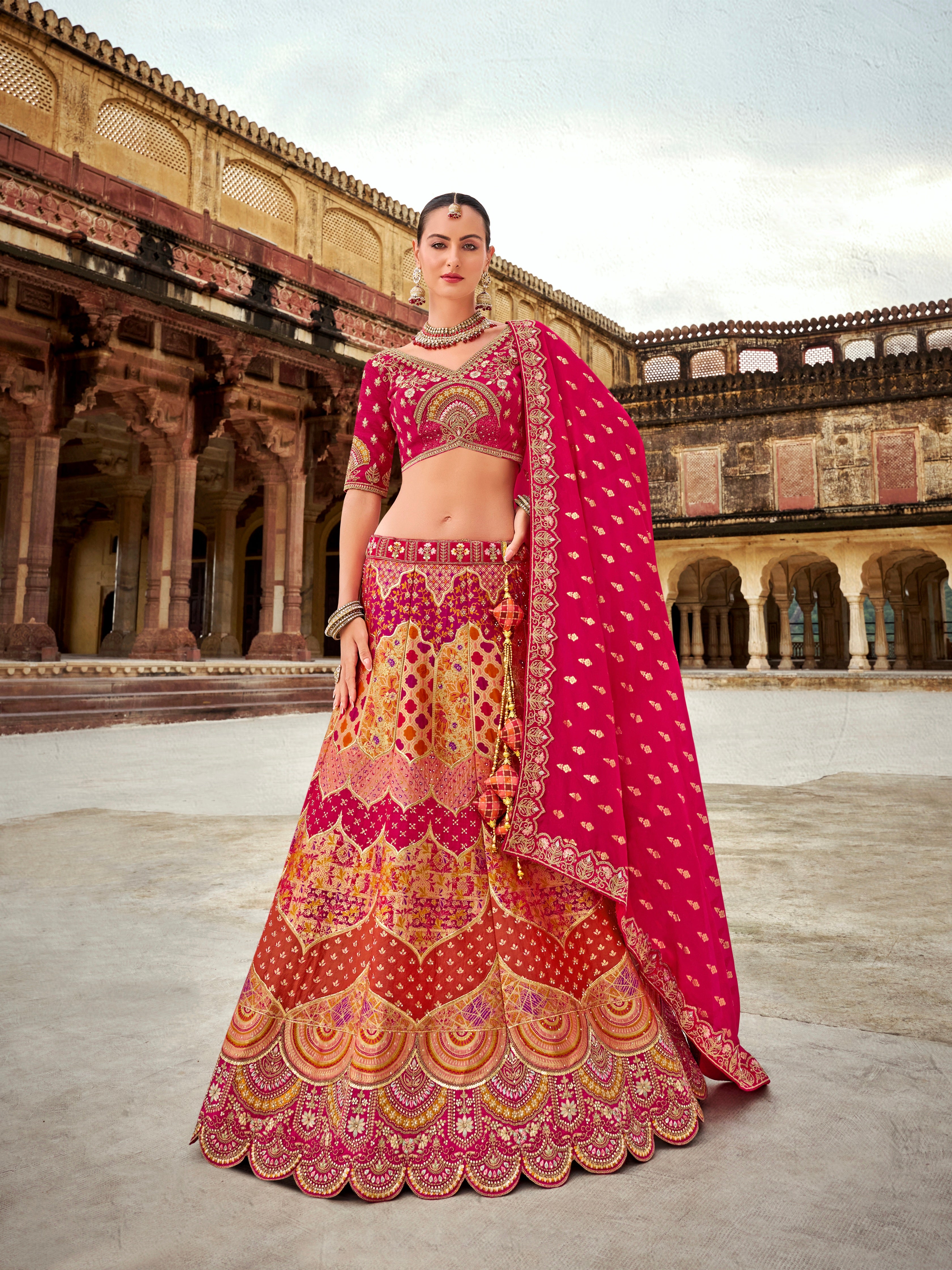 Banarasi Lehenga Bridal Designer Festive Wear Online Shop Now