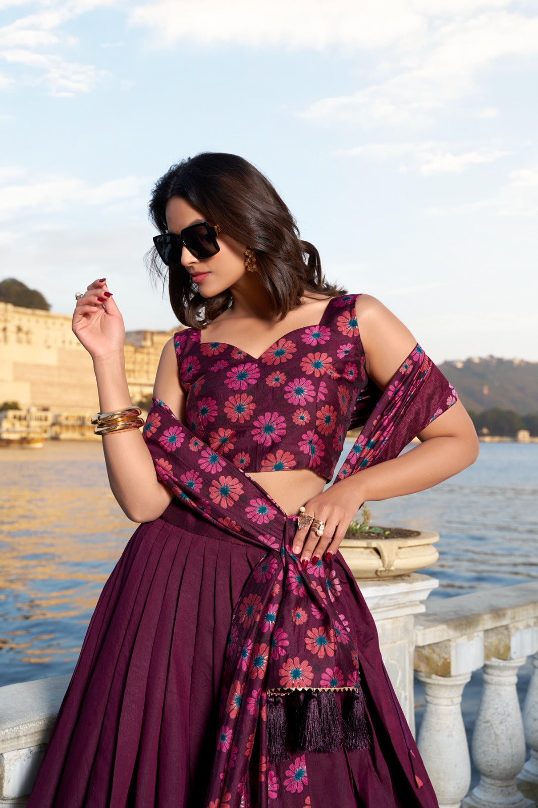 South Indian Lehenga Choli