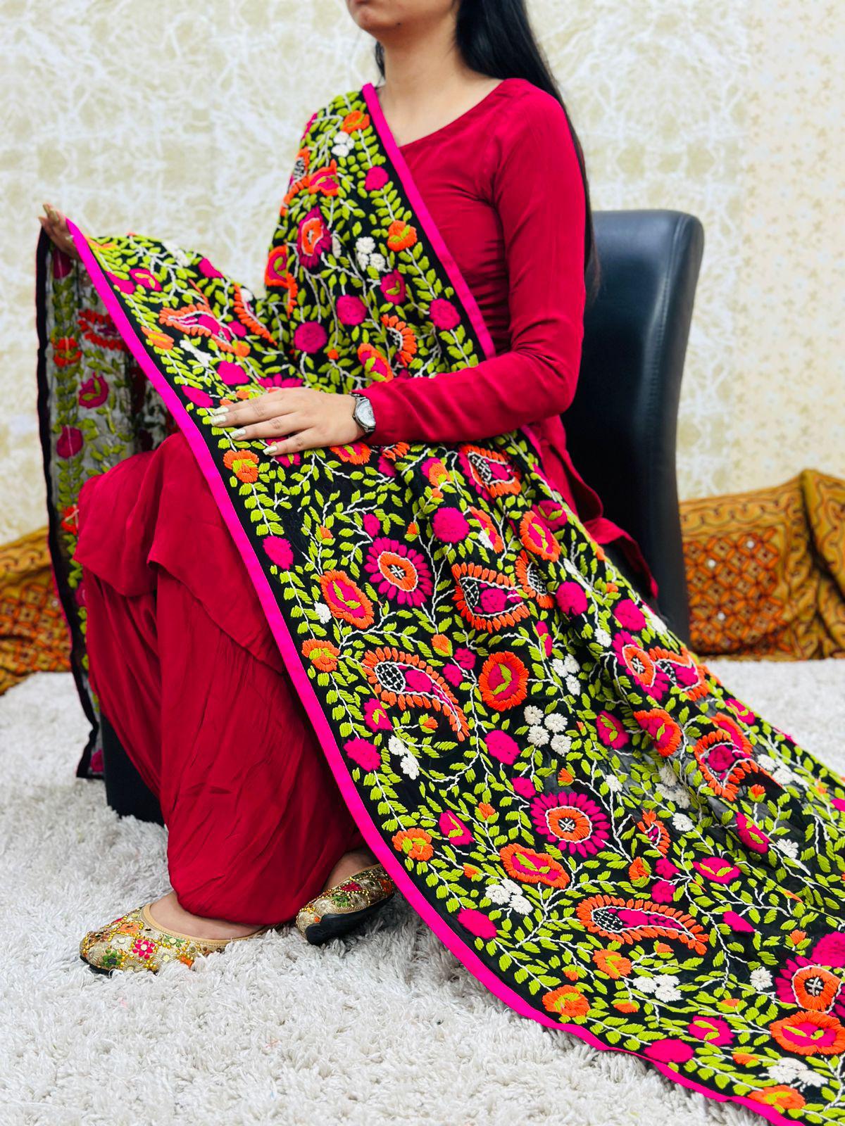 Lucknowi Dupatta