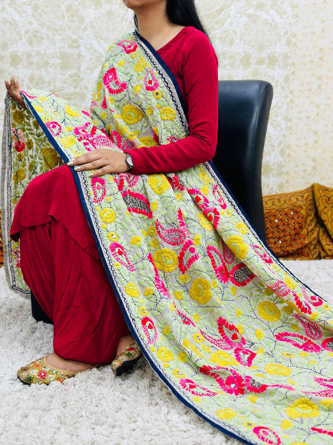 Lucknowi Dupatta