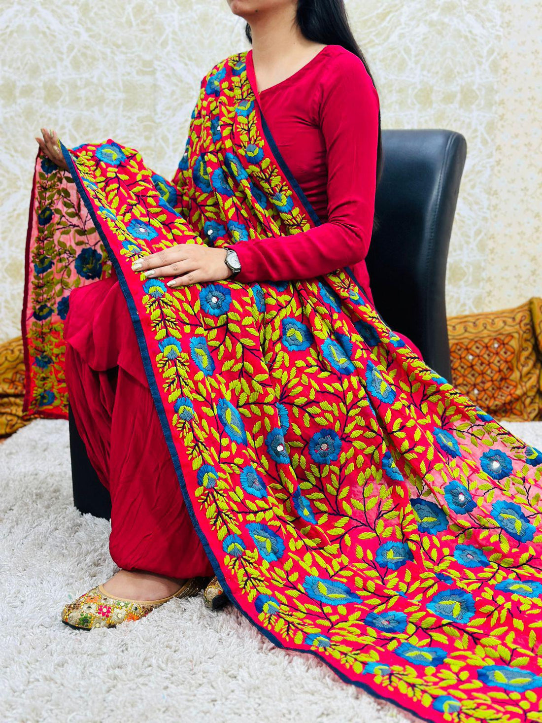 Lucknowi Dupatta