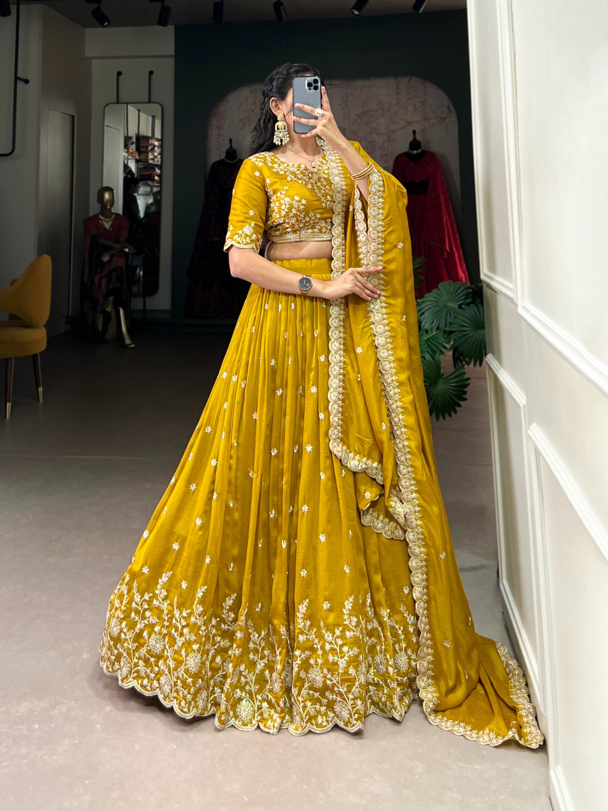 Georgette Lehenga Choli