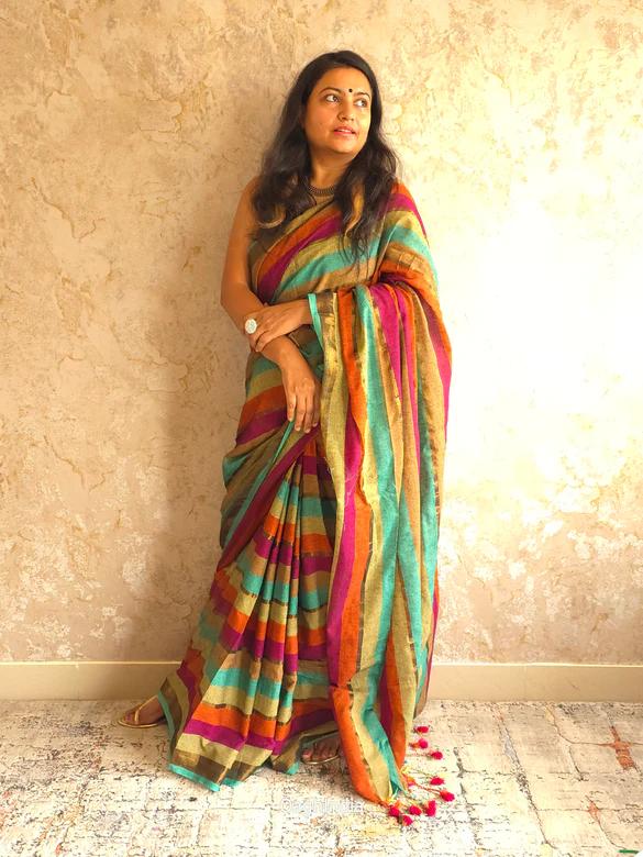 Cotton Handloom Saree