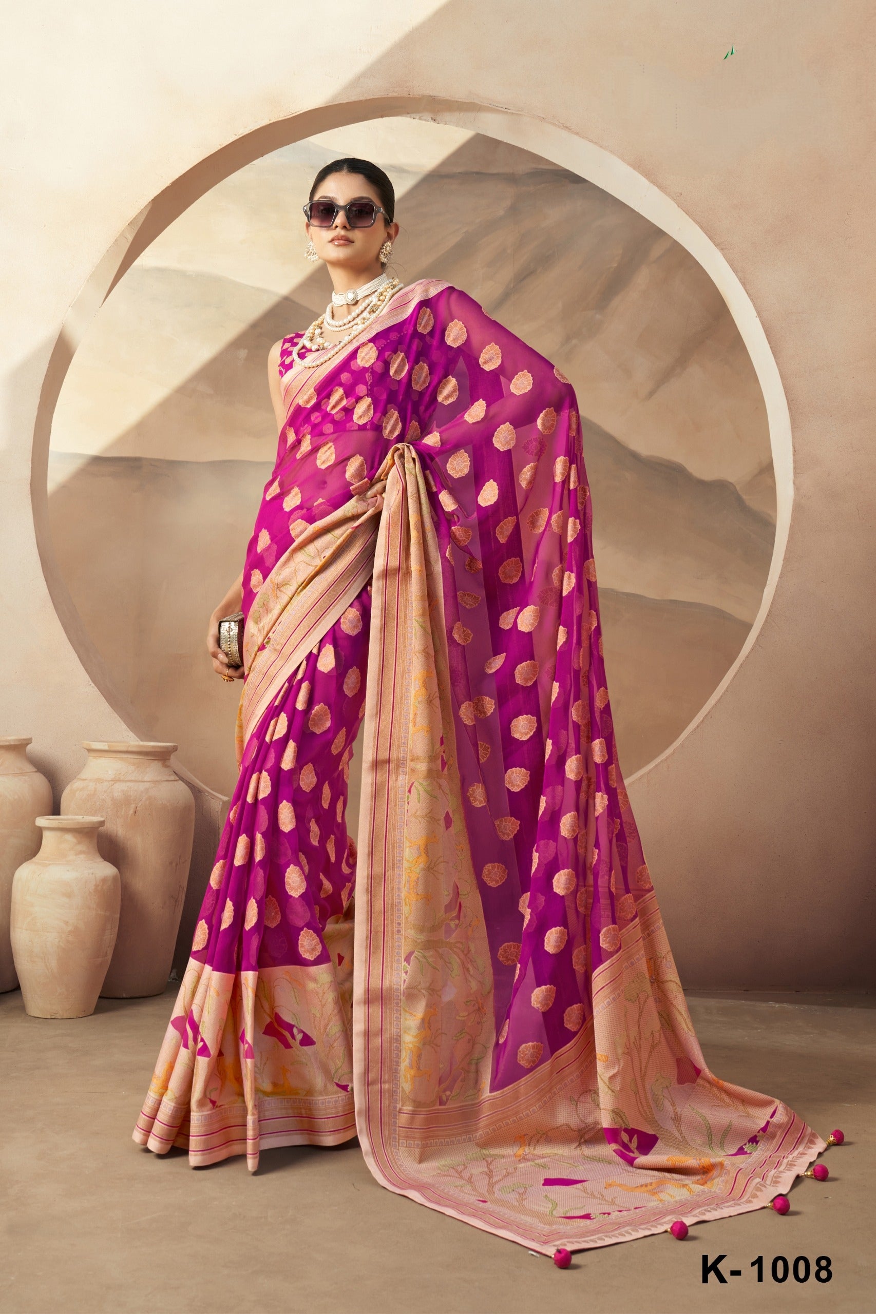 Georgette Saree