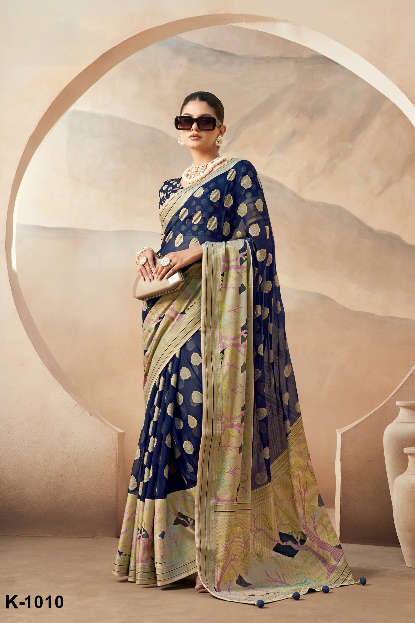 Georgette Saree