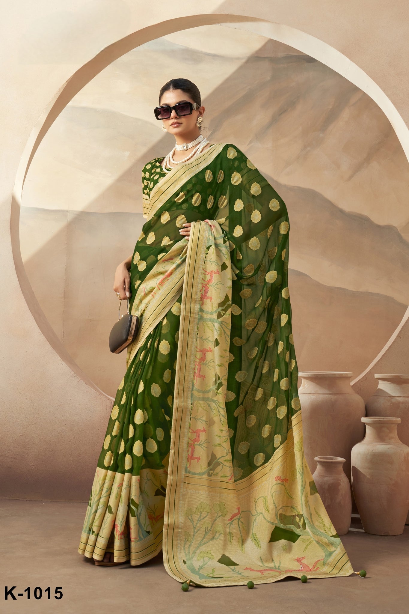 Georgette Saree