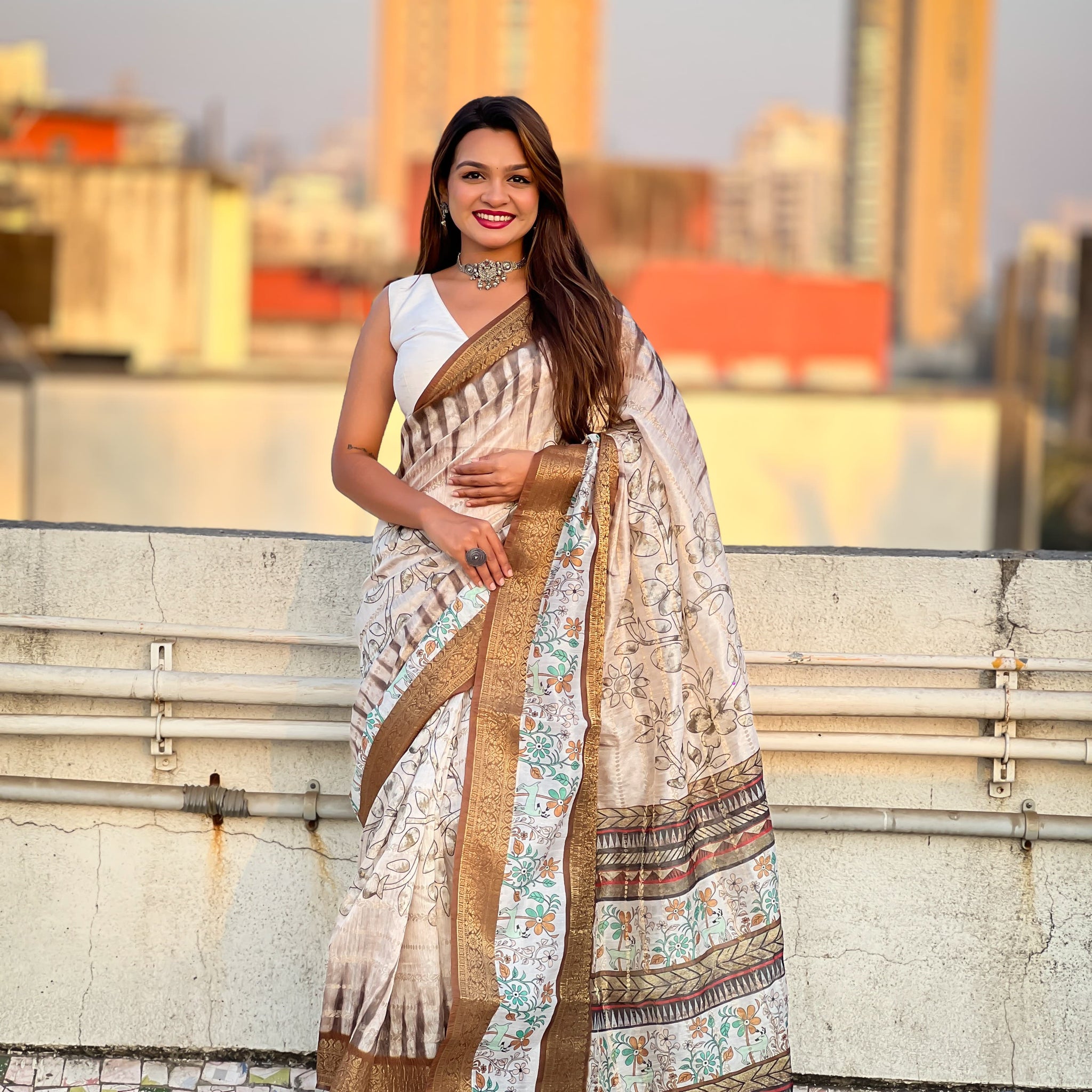 Chiffon Saree