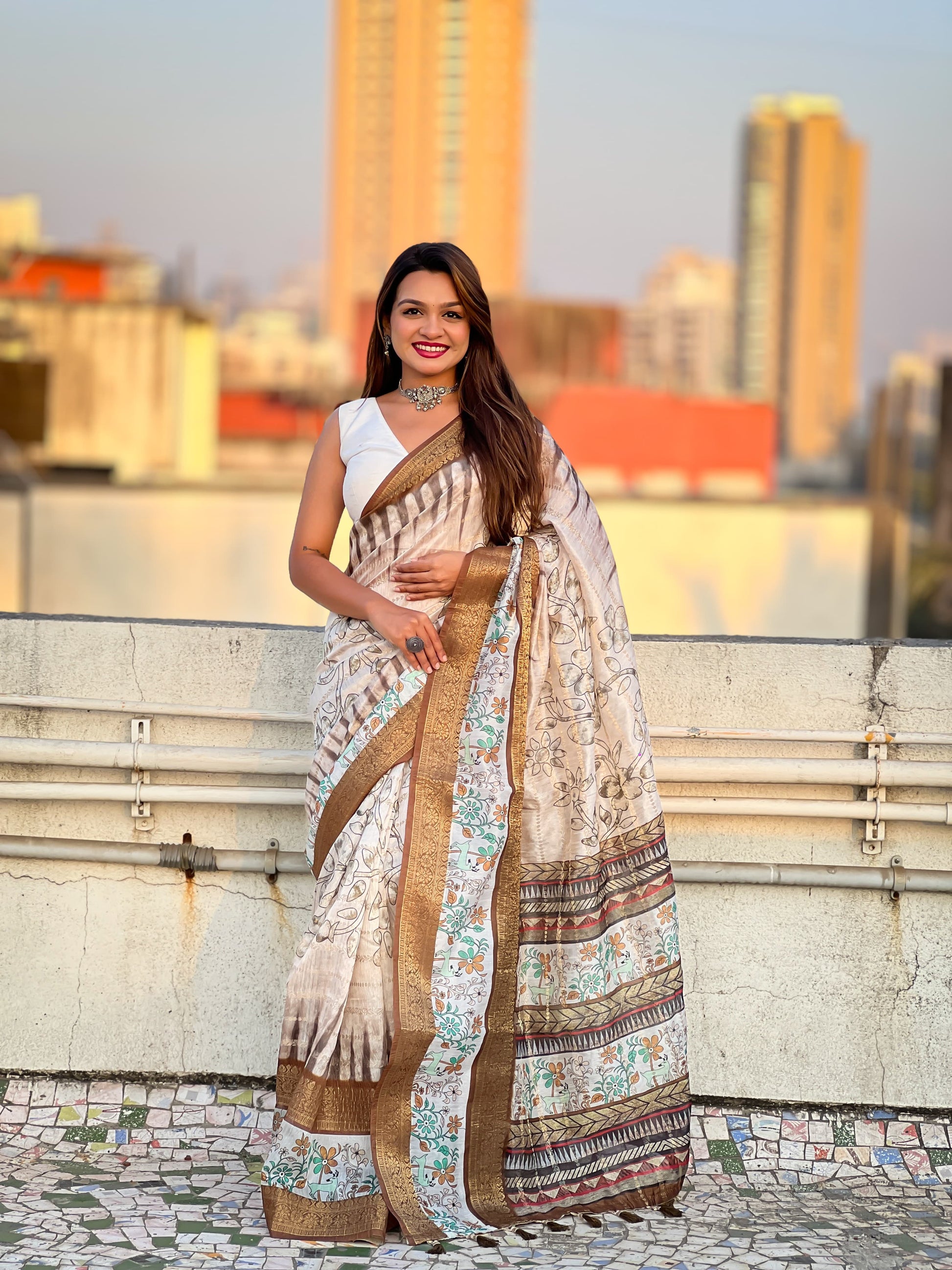 Chiffon Saree