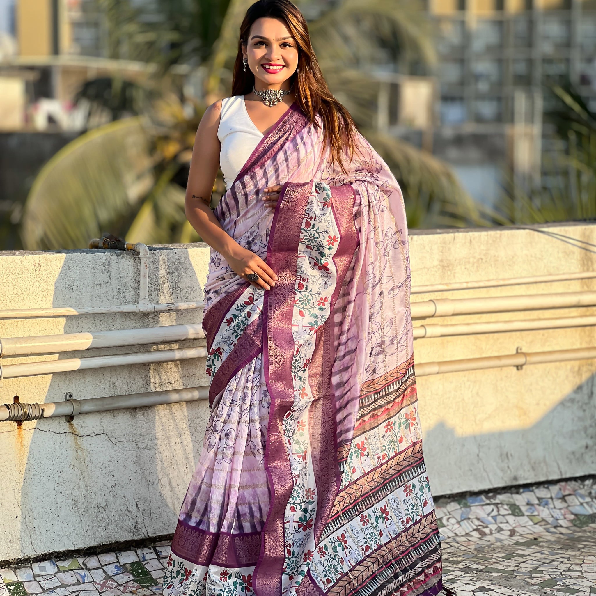 Chiffon Saree