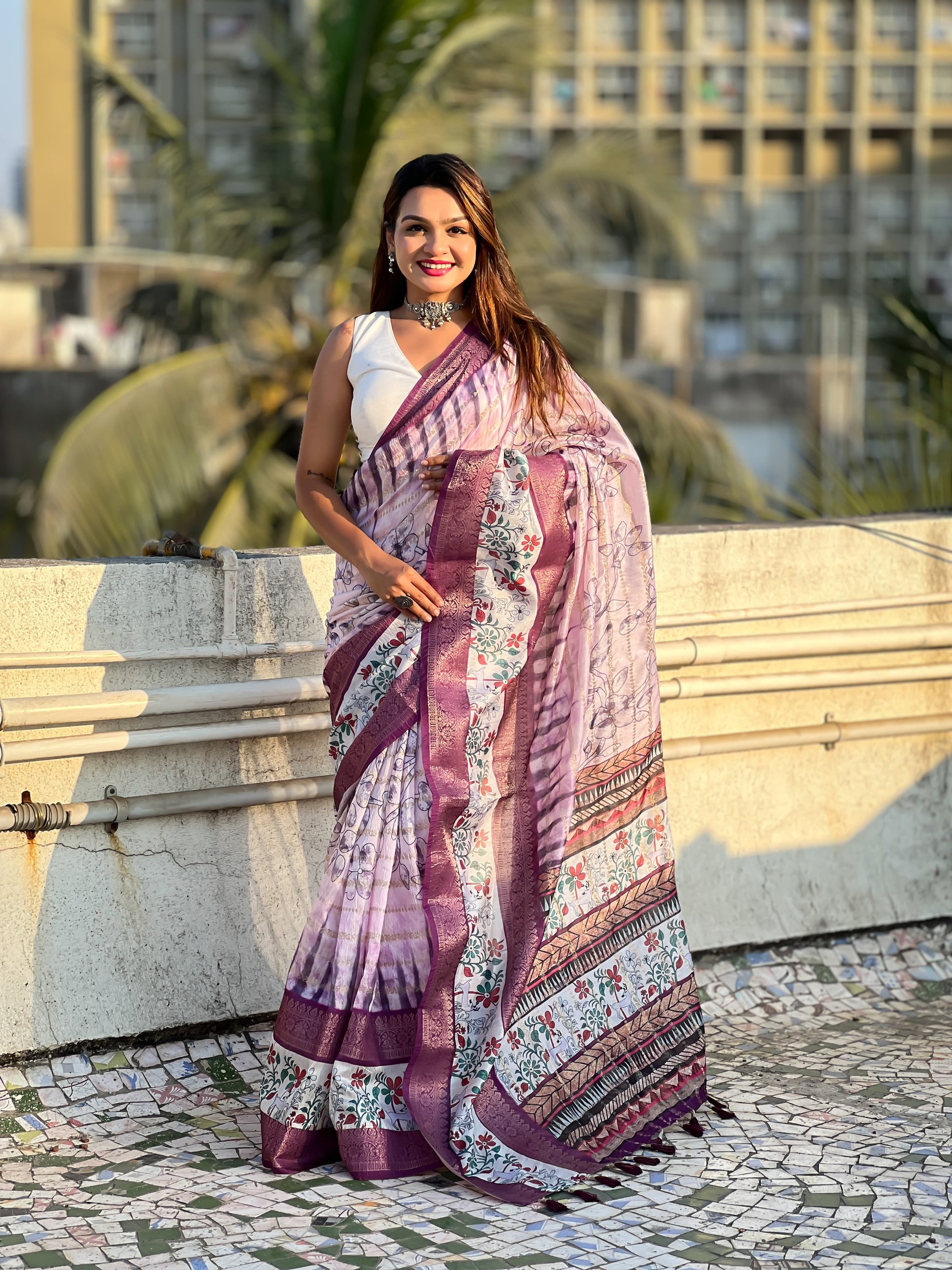 Chiffon Saree