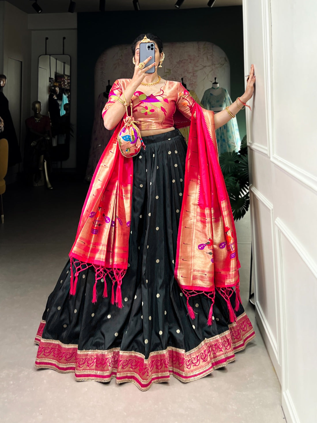 Paithani Silk Lehenga Choli