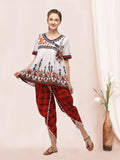 Navratri Garba Garba Special Kedia and Tulip Pants for Women's