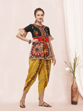 Navratri Garba Garba Special Kedia and Tulip Pants for Women's