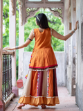 Navratri Garba Garba Special Kedia and Tulip Pants for Women's