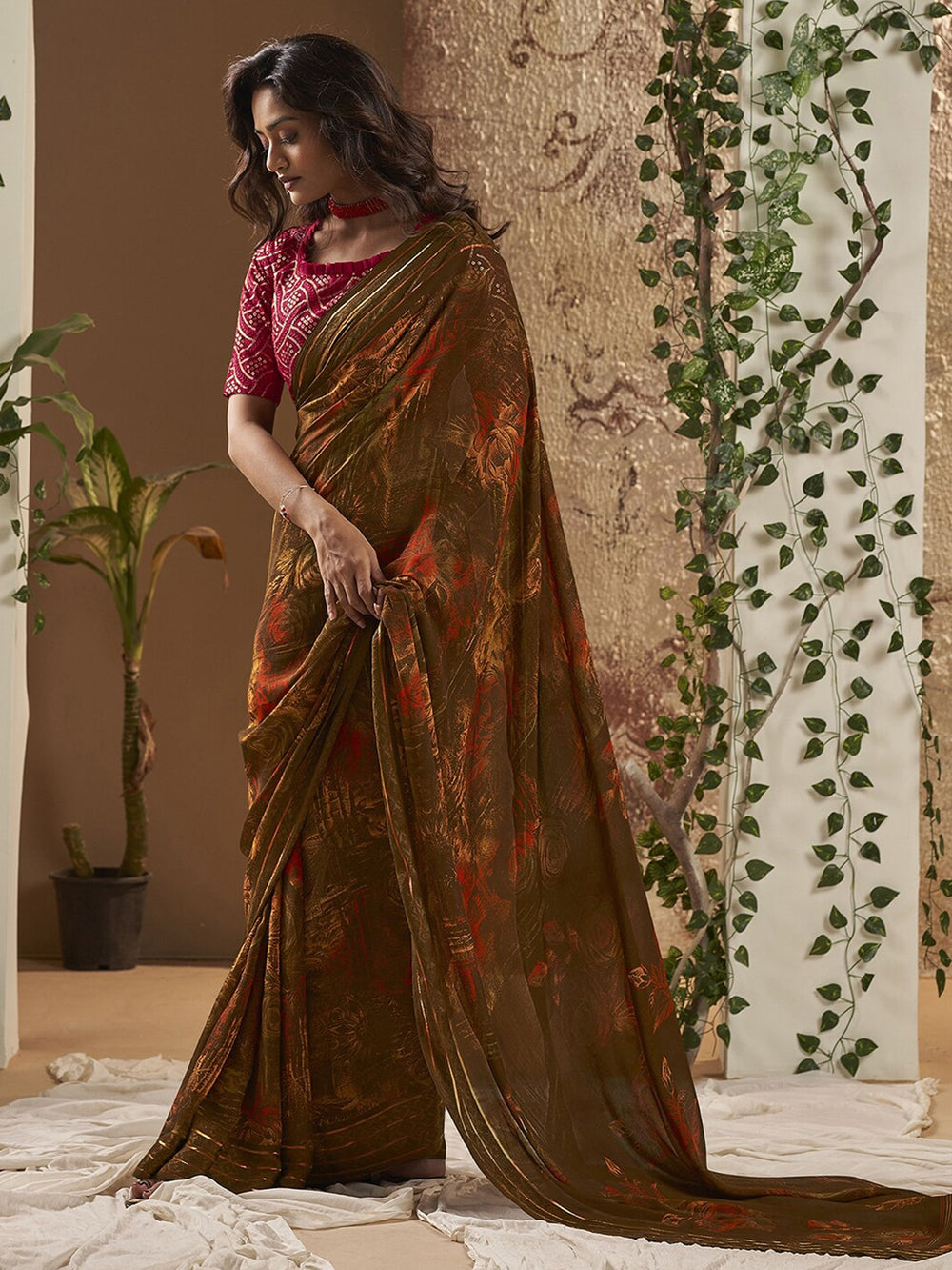 Georgette Saree