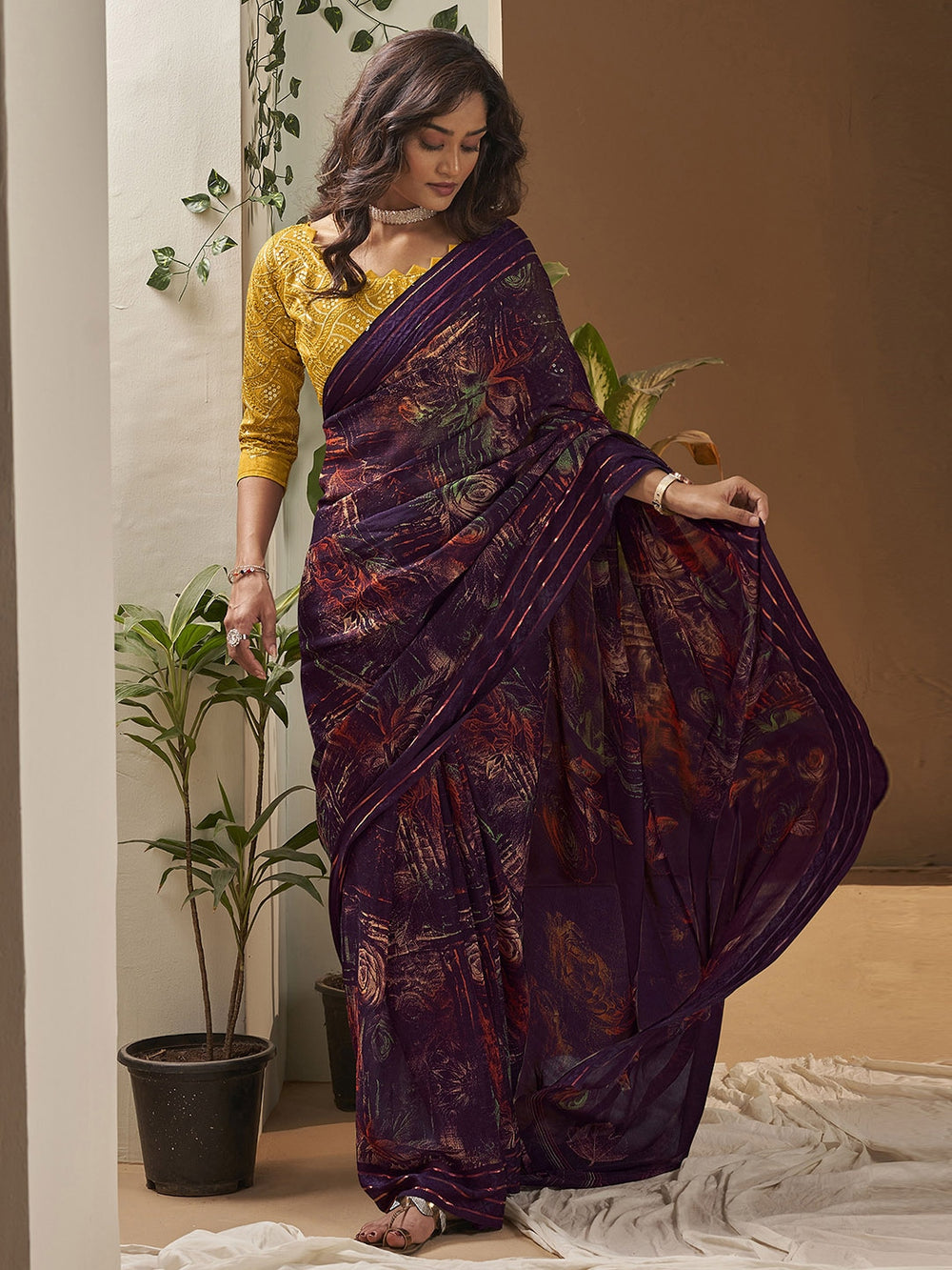 Georgette Saree