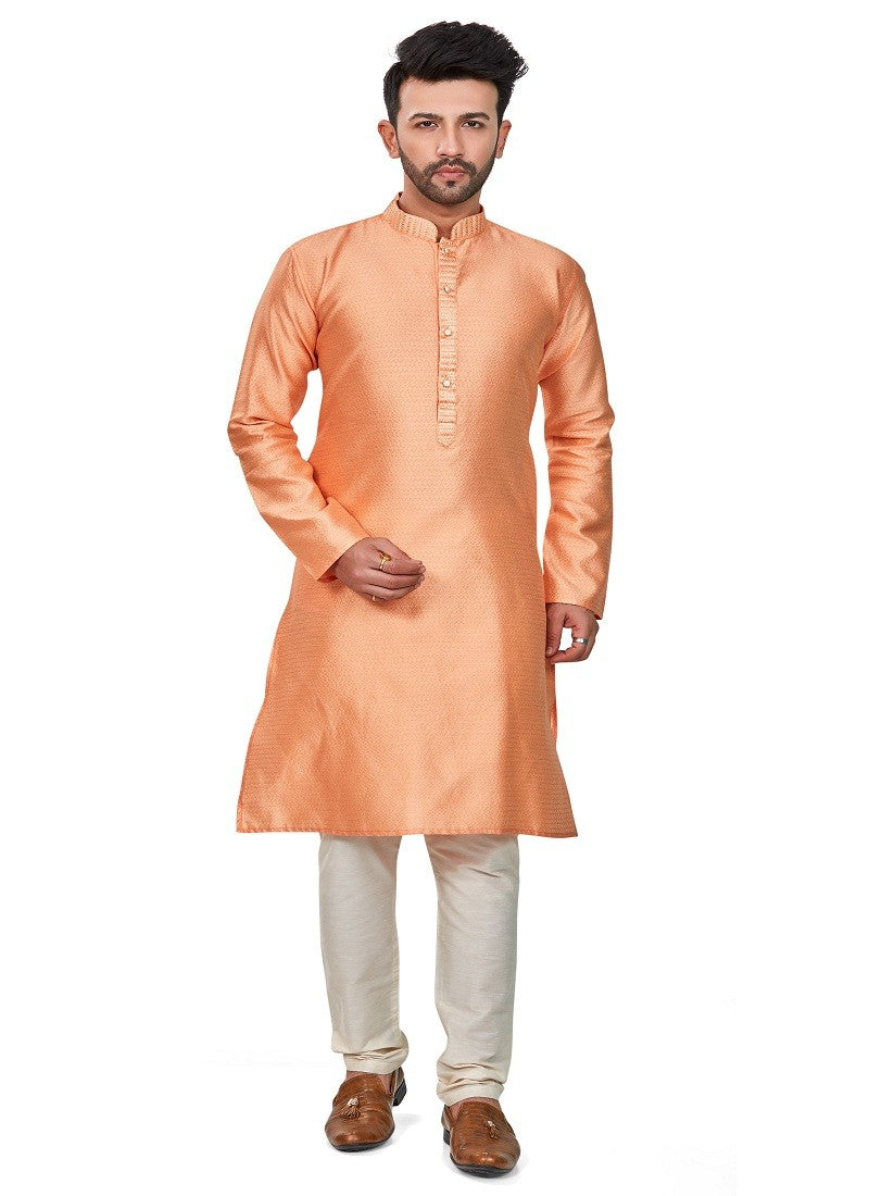 Orange Colour RFSK 009 Kurta Pajama