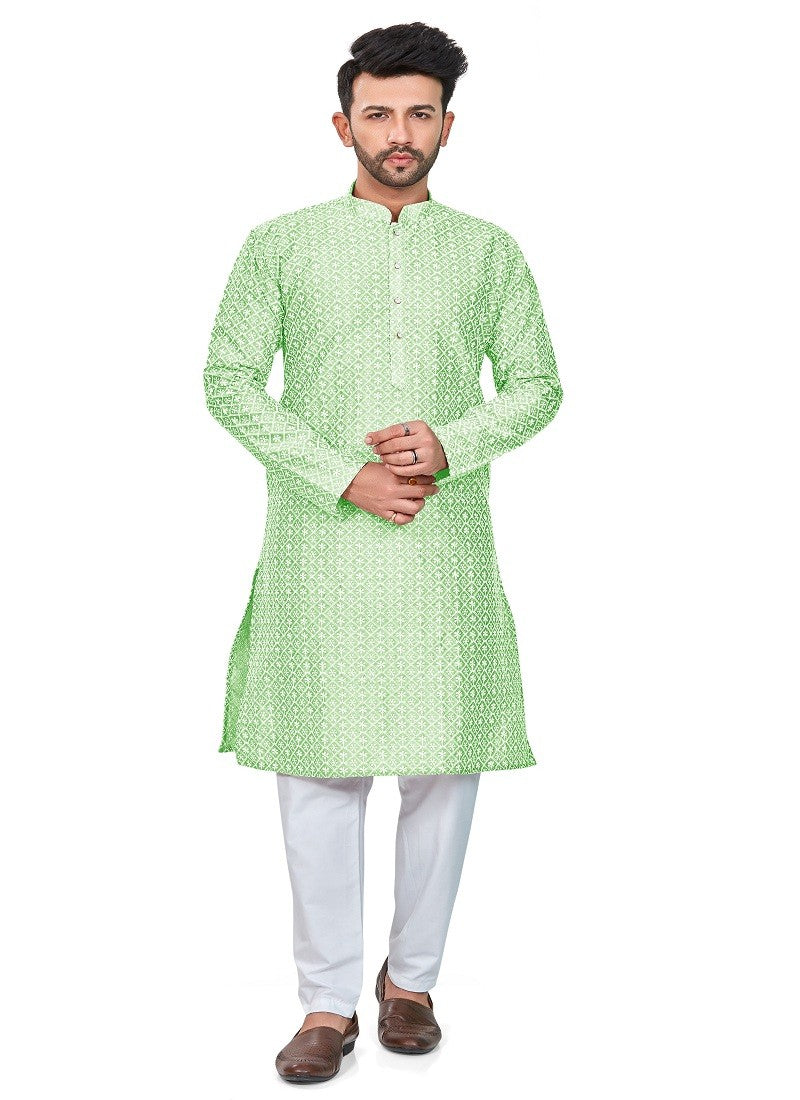 Parrot Colour RFSK 0013 Kurta Pajama