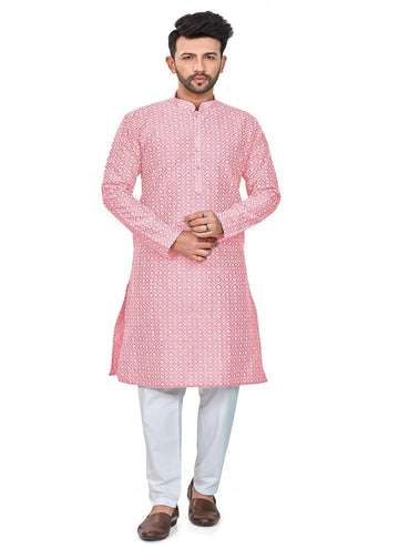 Pink Colour RFSK 0013 Kurta Pajama