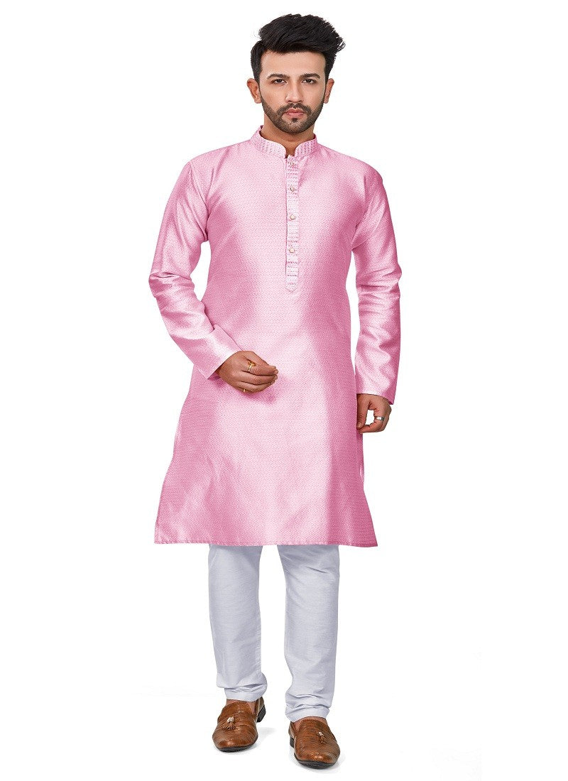 Pink Colour RFSK 009 Kurta Pajama