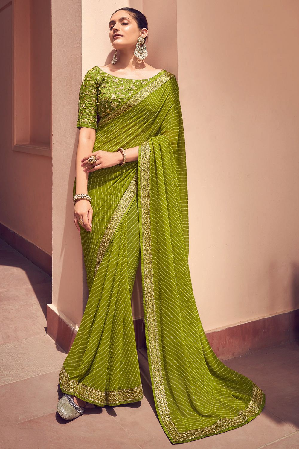 Georgette Saree