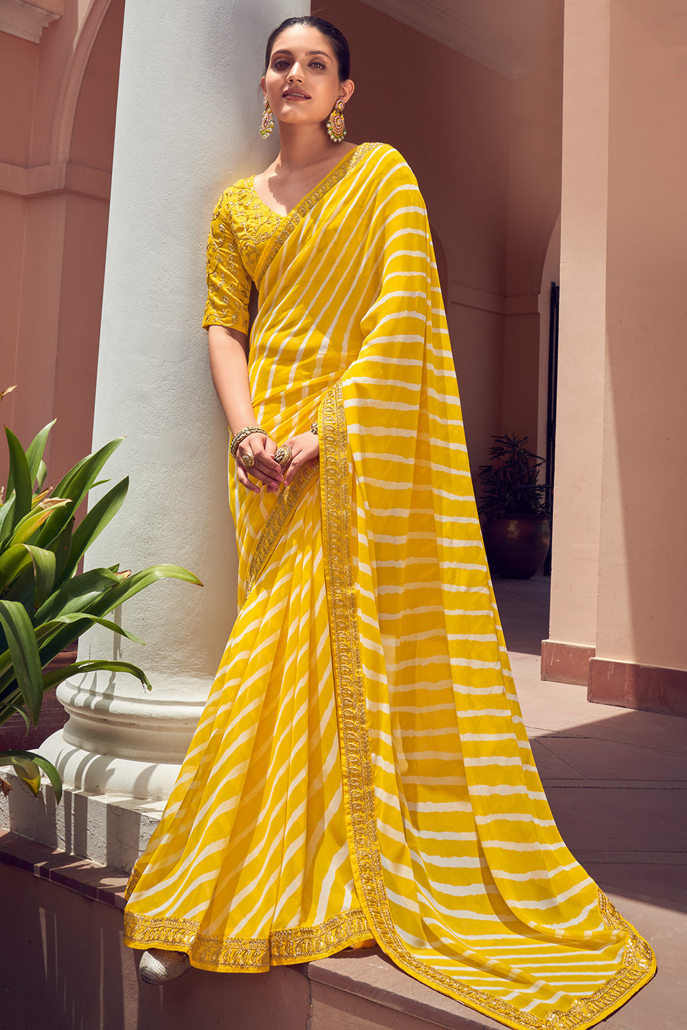 Georgette Saree