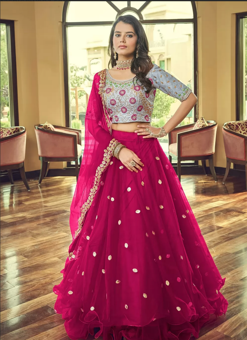 Lehenga choli for 21 year girl best sale