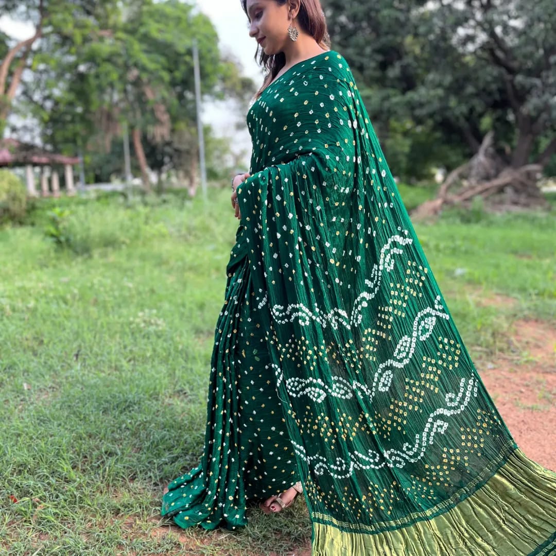 Gajji Silk Saree