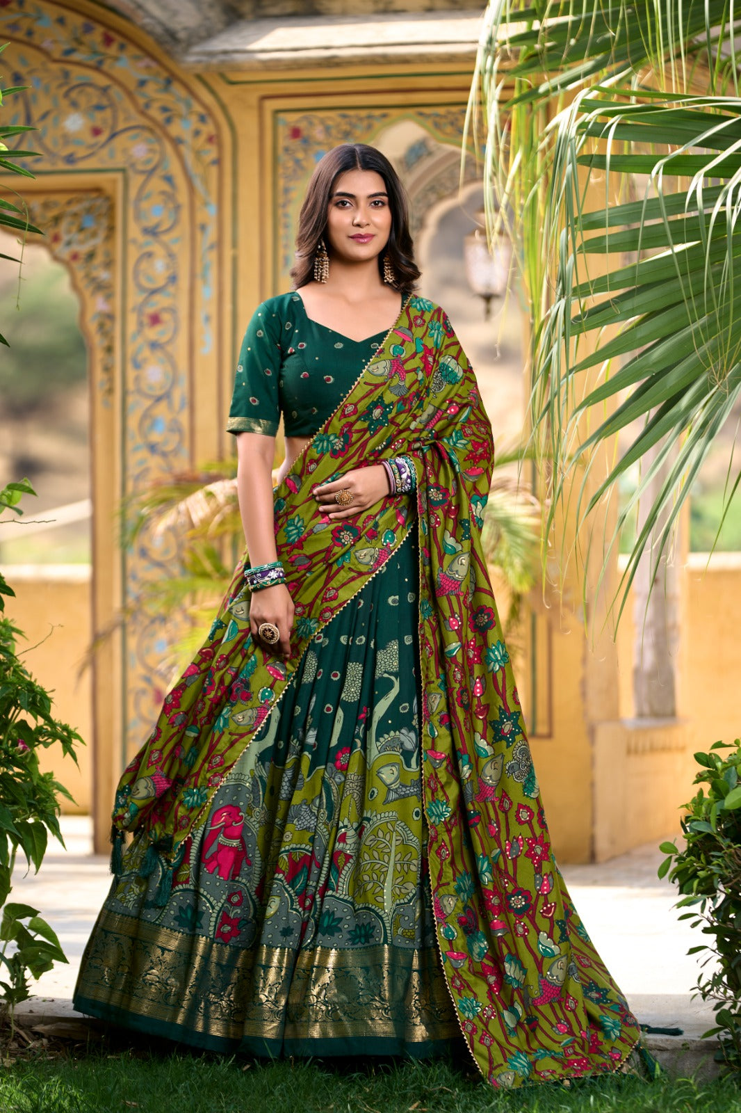 Patola Print Lehenga Choli