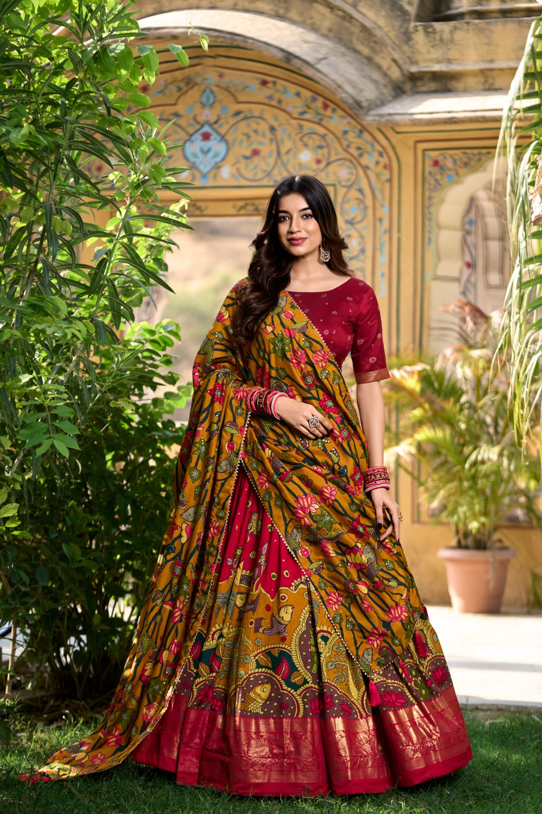 Patola Print Lehenga Choli