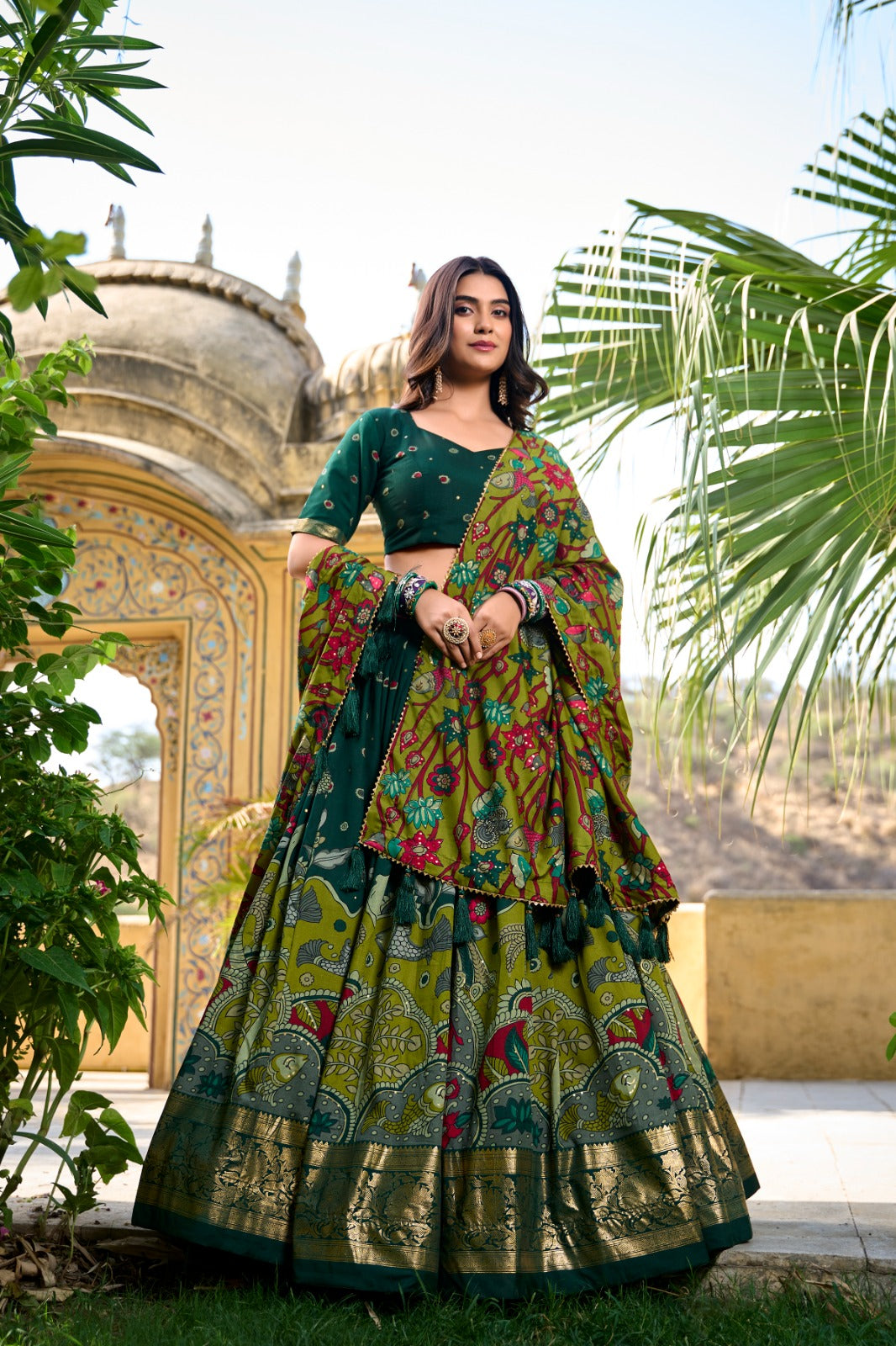 Patola Print Lehenga Choli