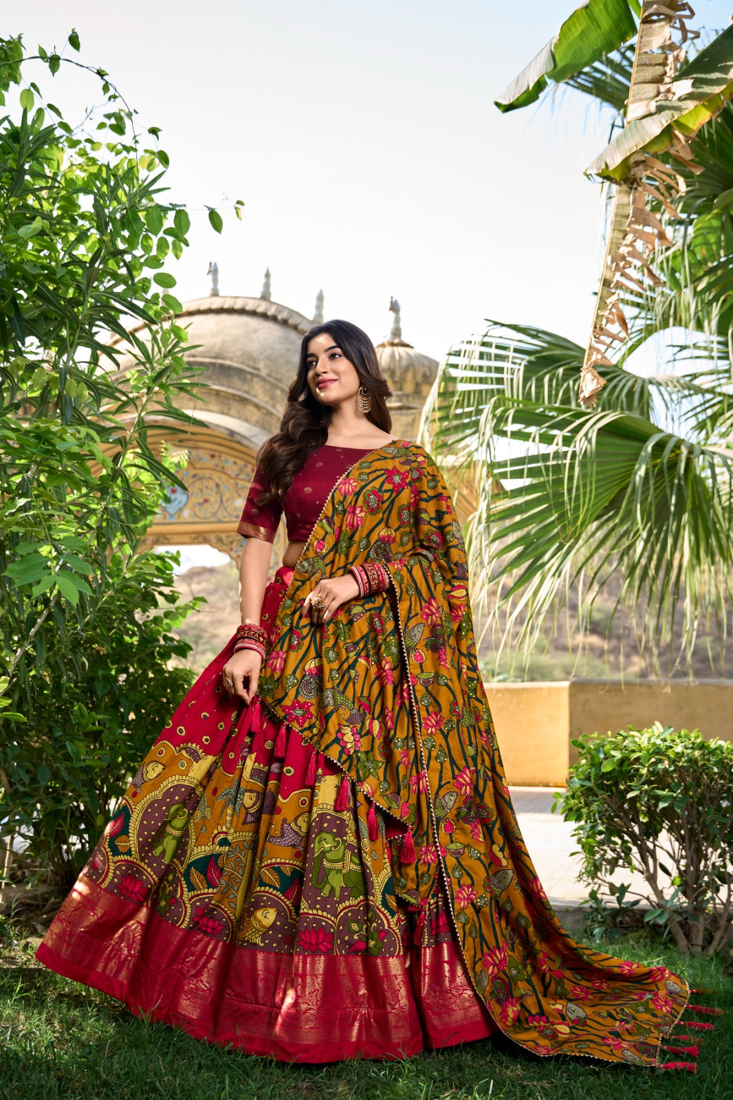 Patola Print Lehenga Choli