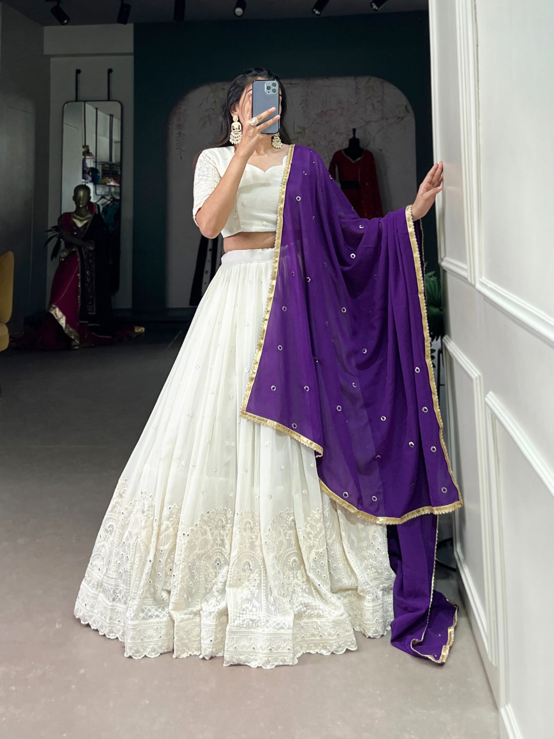 Georgette Lehenga Choli