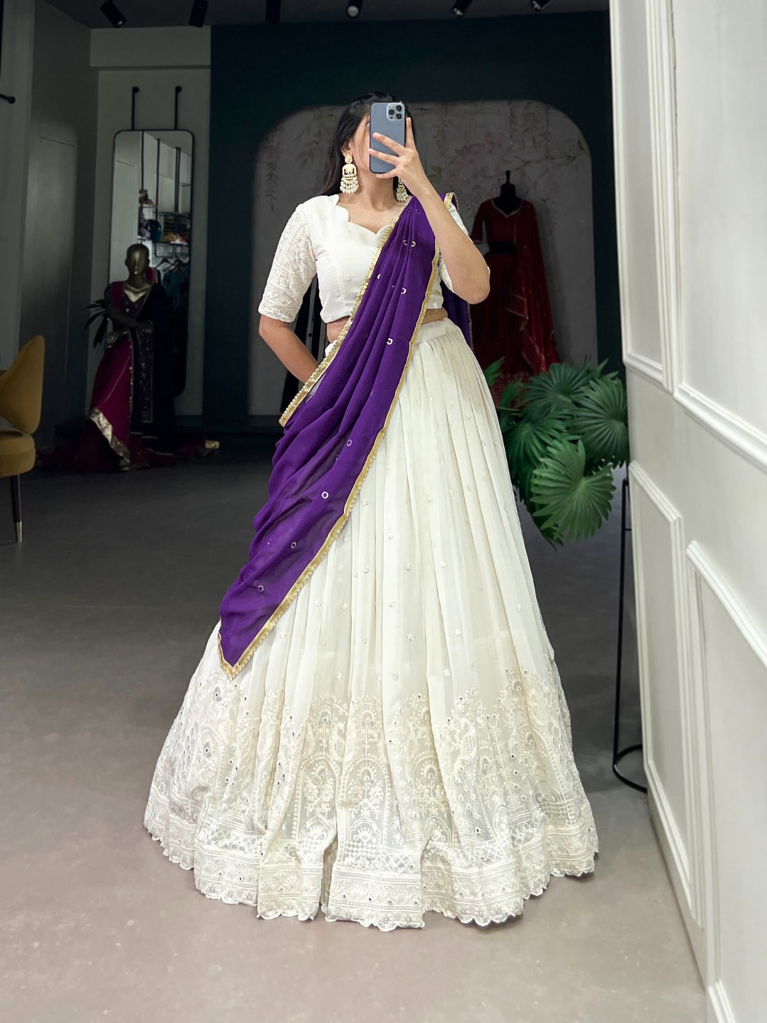 Georgette Lehenga Choli