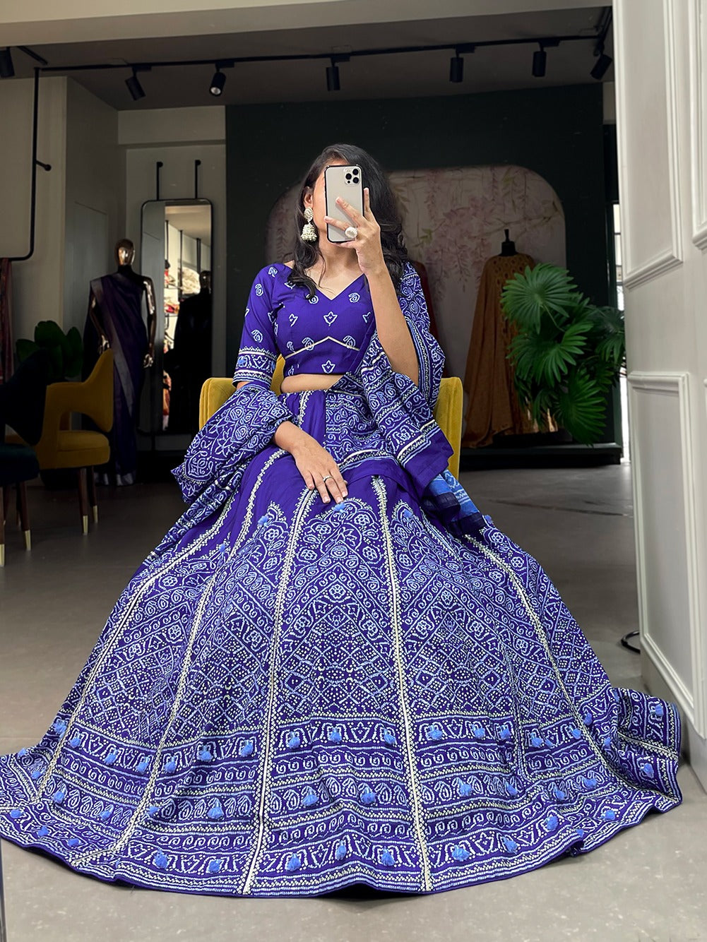 Bandhani Printed Lehenga Choli