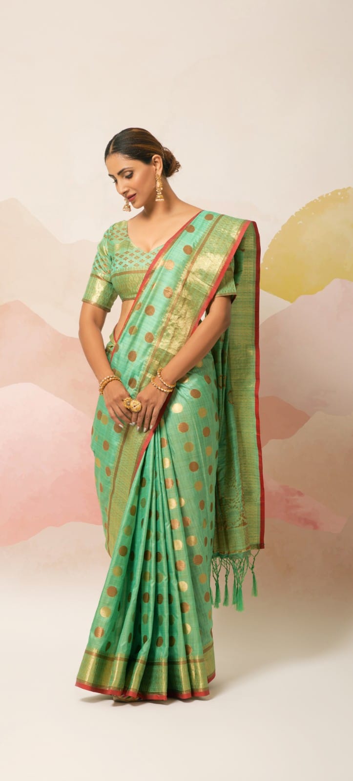 Rajpath Aviana Silk Soft Ghichaa Silk Saree