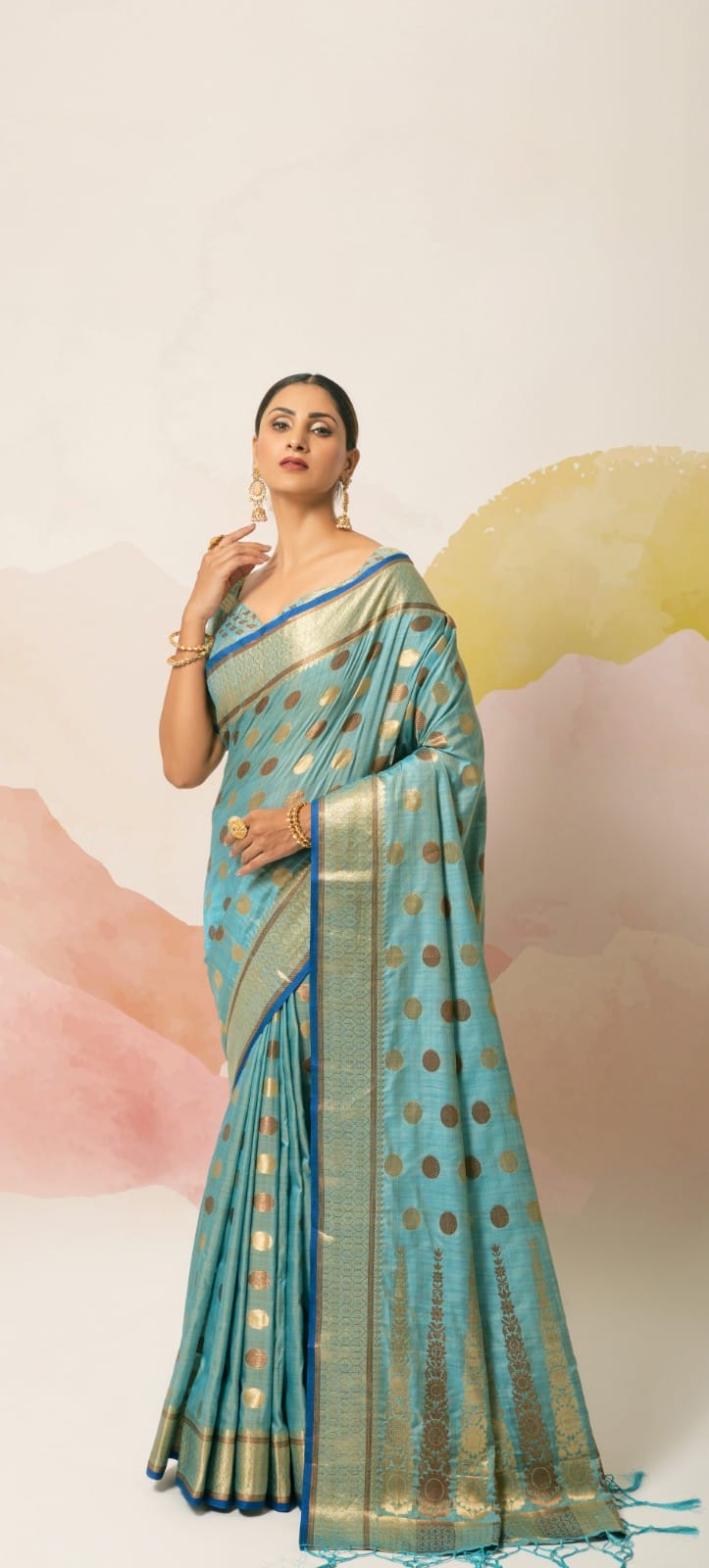 Rajpath Aviana Silk Soft Ghichaa Silk Saree